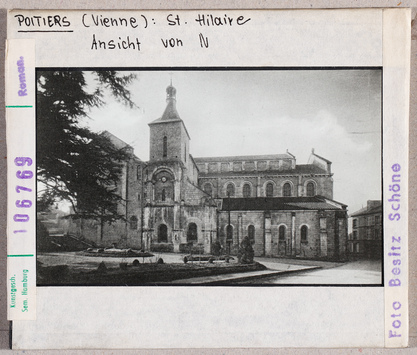 Vorschaubild Poitiers: Saint-Hilaire, Ansicht von N 